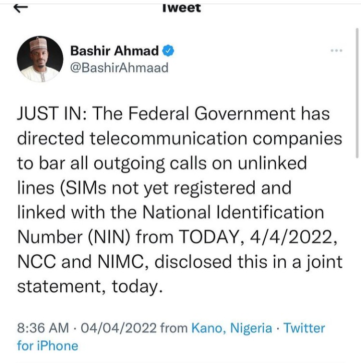 Nigerian Govt