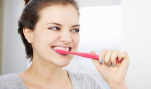 Brush your teeth daily