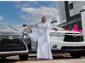 Actress Laide Bakare acquires two cars