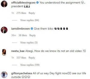 Reactions from people on Yul Edochie's post