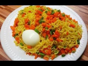Indomie and egg