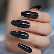 Black nail colour