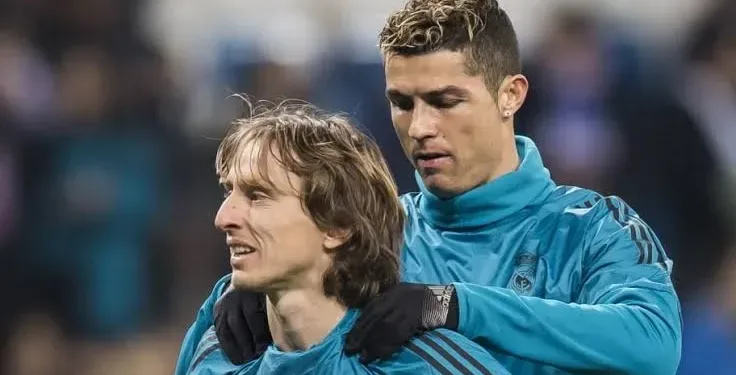 Cristiano Ronaldo And Luka Modric, Newsblenda