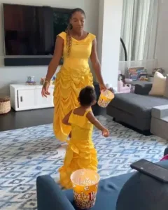 Profile 6 Serena Williams dancing ballet with her daughter