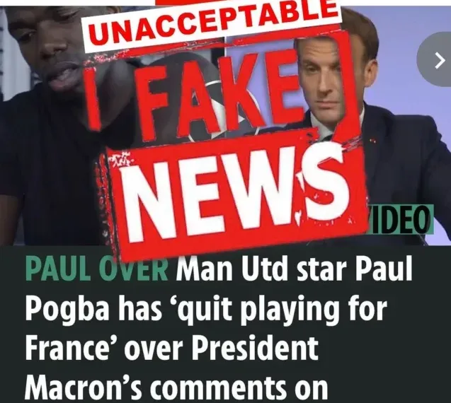 Pogba vows to take legal action against The Sun for publishing fake news about his retirement 1 Pogba vows to take legal action against The Sun for publishing fake news about his retirement
