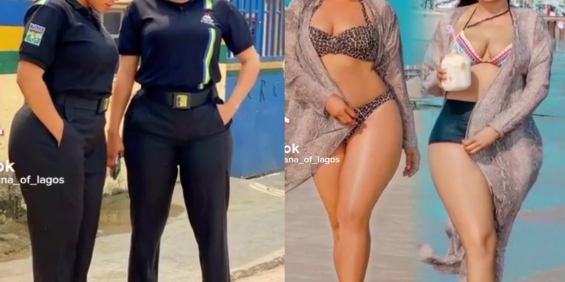 Trending video of two Nigerian police women gets people talking