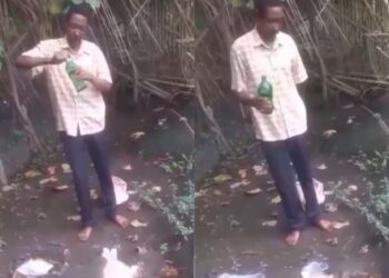 Video Shows Police Officer Reporting His Colleagues To The River gods (VIDEO)