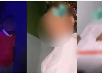 Drama as newly married man nabs his wife in hotel room with his friend (Video)