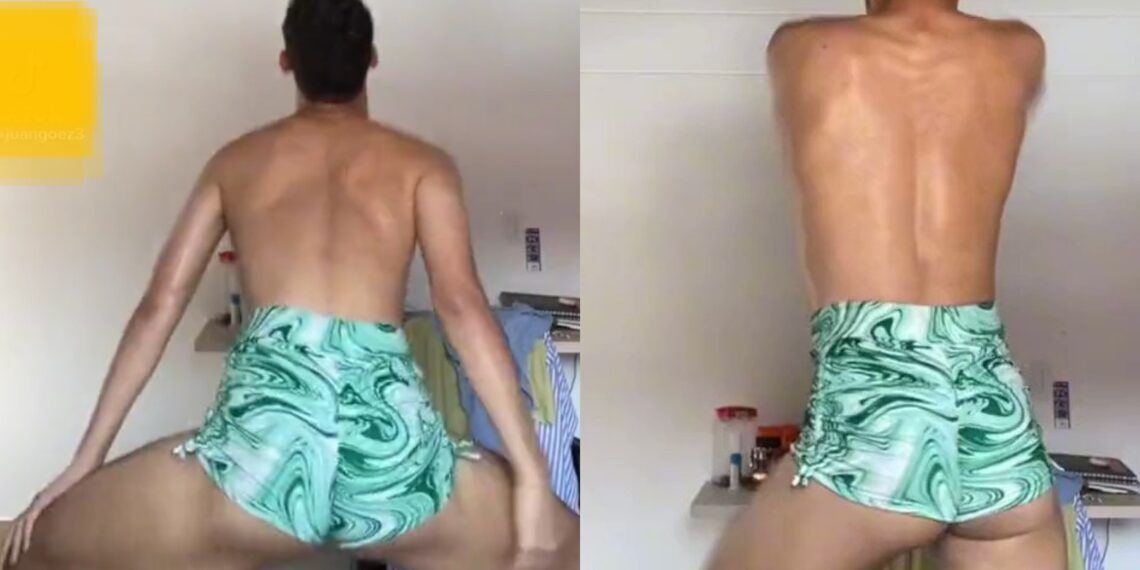 Watch the viral video of a young man vigorously twerking like a woman 1 Watch the viral video of a young man vigorously twerking like a woman