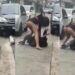Lady goes nak€d while assaulting her boyfriend in public (Video) 10 Lady goes nak€d while assaulting her boyfriend in public (Video)