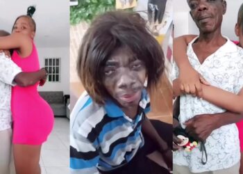 Love or romance? Watch this trending video of a girl and an old man