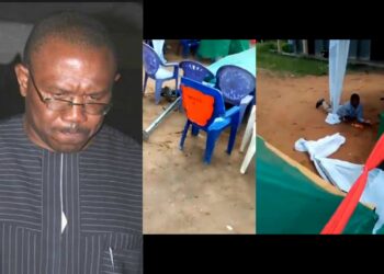 Unknown gunmen disrupts Labour party’s meeting in Enugu state (Watch Video)