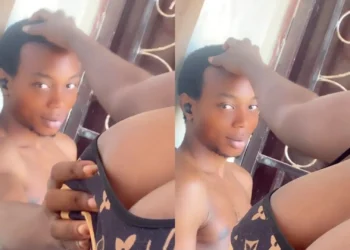 This love! – Guy says after sharing a video of his romance with his girlfriend (Watch Video)