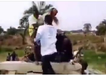 Newly Built Bridge collapsed immediately after being commissioned (Video)