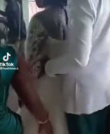 Bride shuns Groom who tried to rock her during their wedding ceremony (video)
