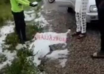 Apparently snow fell in Jos, Plateau State (VIDEO)