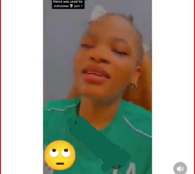 Shocking: Lady narrates how her friend was used by ritualists (VIDEO) 1 Shocking: Lady narrates how her friend was used by ritualists (VIDEO)