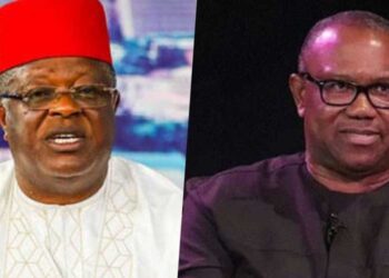Dave Umahi became the first South East Governor to endorse Peter Obi (VIDEO)