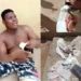 Yahoo boy caught with Ladies Menstruation Pad and pants (Watch Video)