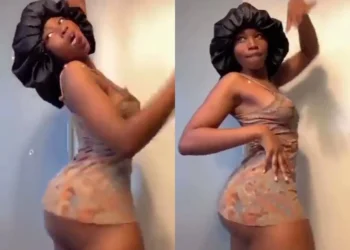 Watch the viral video of a girl doing the booty clap challenge
