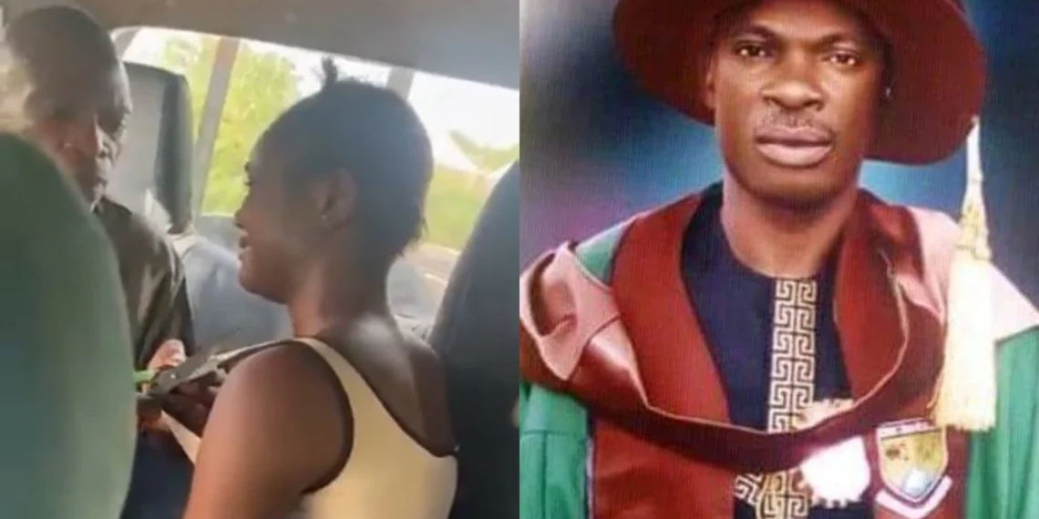 Police apprehends FULAFIA lecturer & his daughter for brutalizing a 20-year-old orphan