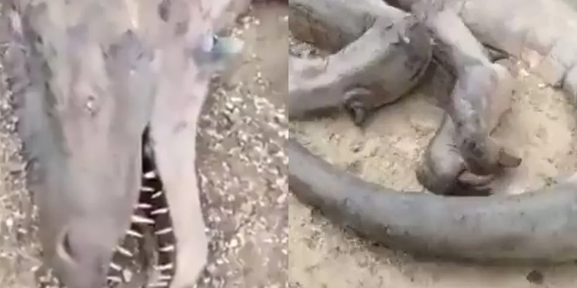 Real life “Dragon” was allegedly caught in Mongolia (Watch Video) 1 Real life “Dragon” was allegedly caught in Mongolia (Watch Video)