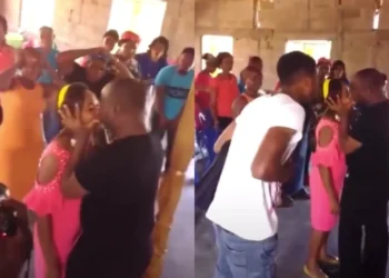 Pastor kisses a young woman in front of her husband & congregation (Video)