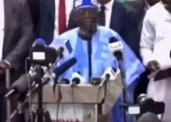 Tinubu mocks major presidential opponent for living in Lagos (video)
