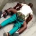 Secondary school students caught kπacking in an uncompleted building (Watch Video)