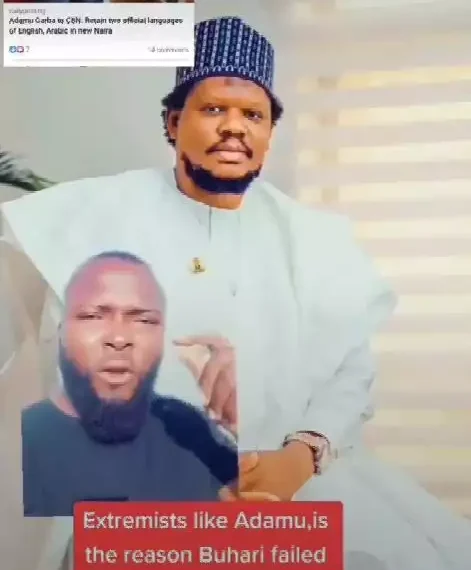 Do you agree with him? Man drags Adamu Garba for being an extremist (Video) 1 Do you agree with him? Man drags Adamu Garba for being an extremist (Video)
