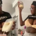 Lady shocked to see the amount of milk she collected from her boobs (Video) 10 Lady shocked to see the amount of milk she collected from her boobs (Video)