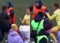 Footballer attacks official who wouldn’t let him engage his girlfriend during a match (Video)