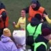 Footballer attacks official who wouldn’t let him engage his girlfriend during a match (Video)