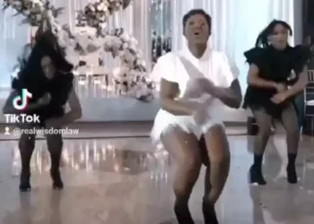 Watch beautiful moment bride surprises groom with an ‘overload’ performance on wedding day (video)