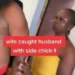 Man drives his pregnant wife away after she caught him cheating with another woman (Video) 10 Man drives his pregnant wife away after she caught him cheating with another woman (Video)