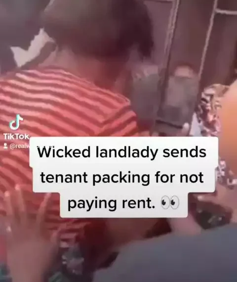 Wicked landlady sends tenant packing for not paying rent (video) 1 Wicked landlady sends tenant packing for not paying rent (video)