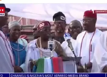 Tinubu promises Omo-Agege Governorship seat in “Niger Delta State” (video)