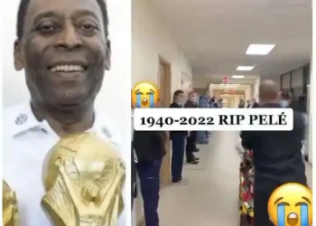 Watch moment Doctors and Nurses standstill when Pele’s corpse was being taken away (video)
