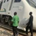 Passengers stranded as train derails inside bush