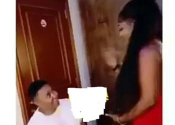 Watch moment lady proposes marriage to her female lover in Lagos (Video)