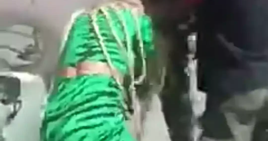 Police operatives brutalize woman for filming them while they assaulted a commercial driver in Lagos(Video)