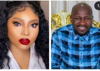 “Are you crazy, Johnson?” – Actress Halima Abubakar blasts Apostle Johnson Suleman for suing her(Video)