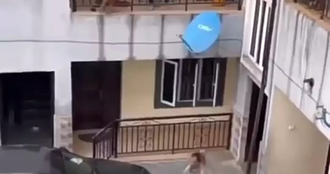 Confusion as wife catches cheating husband with side chic(Video) 1 Confusion as wife catches cheating husband with side chic(Video)