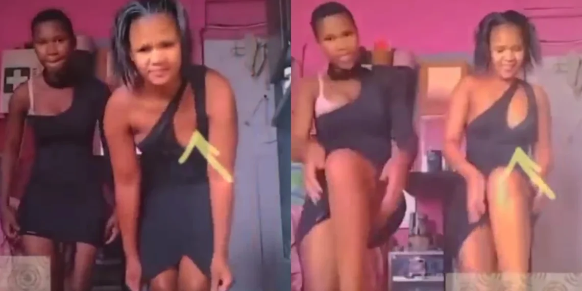 Viral video of a girl performing Zulu Dance without p@nt