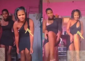 Viral video of a girl performing Zulu Dance without p@nt