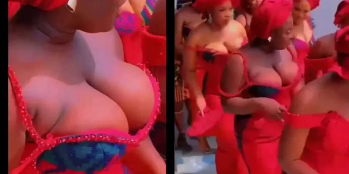 “These kind of friends are not allowed on my wedding” – Video of asoebi ladies generates wild reactions