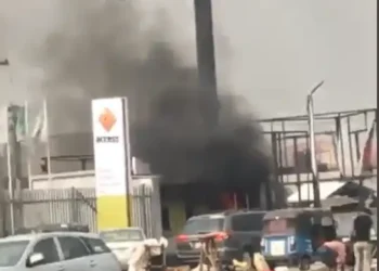 Nine Suspects Arrested Over Burning Of Bank In Delta