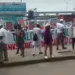 Lagos Residents stage protest over scarcity of New Notes (Video)