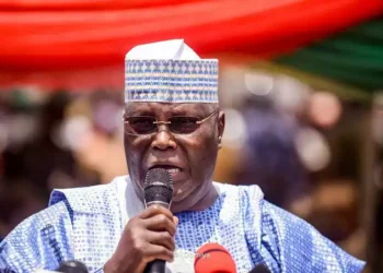 Just In: Atiku Abubakar votes in Adamawa