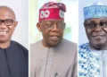 Just In: Tinubu, winning the presidential election with 8.3 million votes